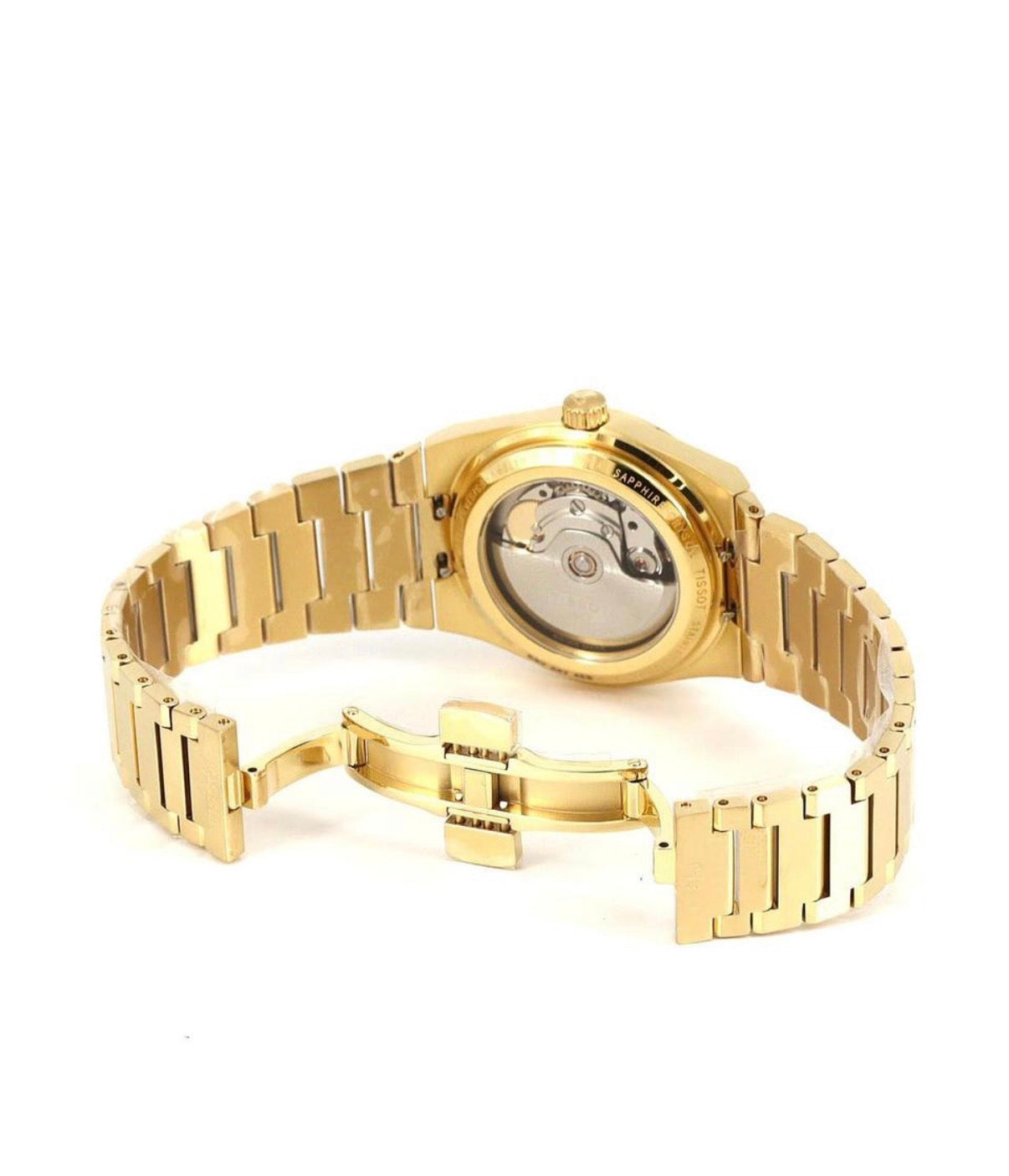Tissot PRX Powermatic 80 gold plated mechanical automatic