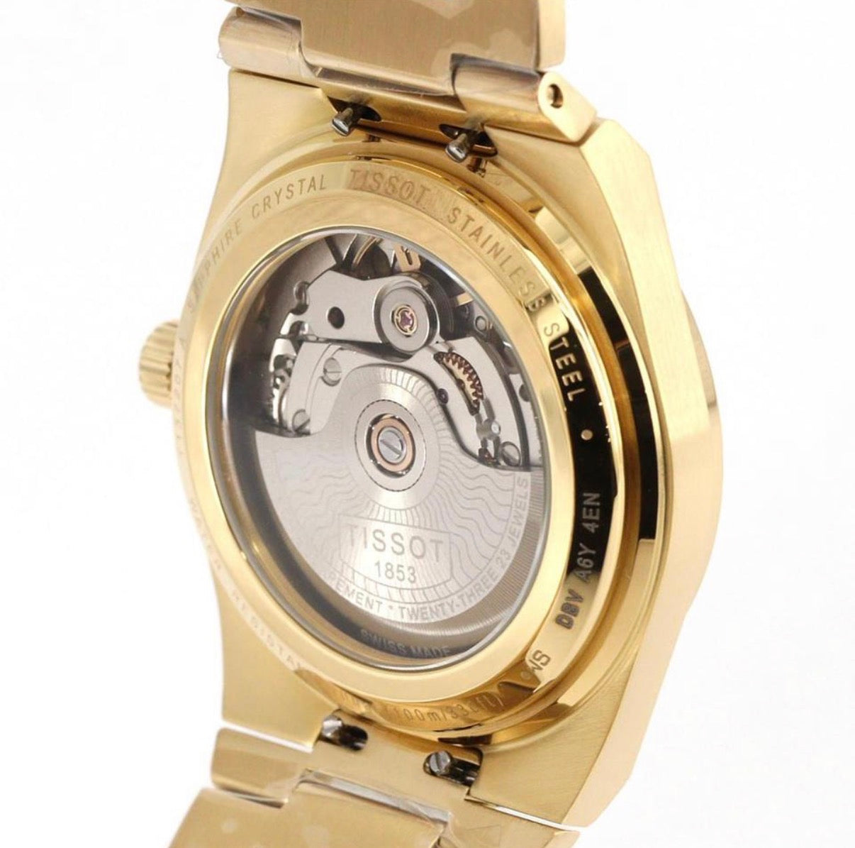 Tissot PRX Powermatic 80 gold plated mechanical automatic